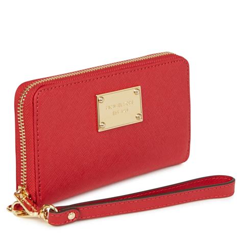 michael kors rfid wallet mens|michael kors red leather wallet.